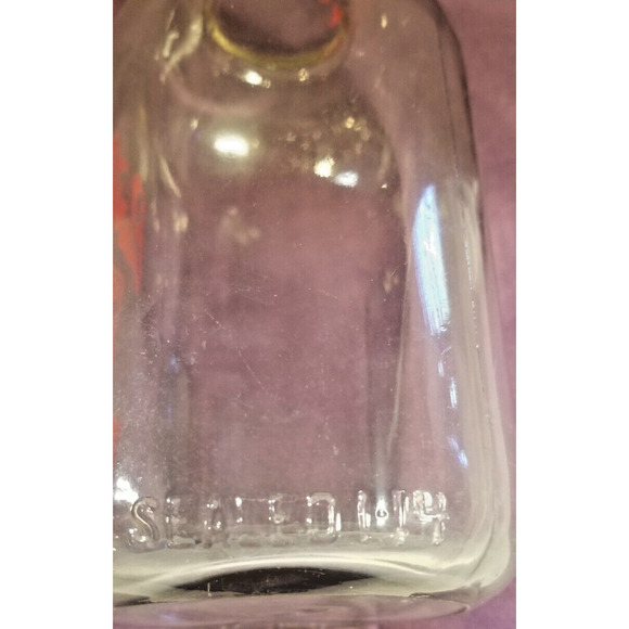 From Countertops Past: 1950s Purity Maid Milk Bottle in Grade-A Shape Vintage - Picture 3 of 9